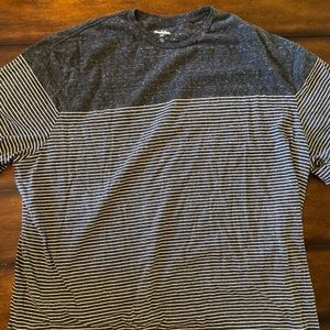 Grey Stripe Tee 4XL